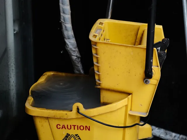 Floor care equipment and signage